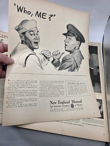 JULY 12 1943 LIFE Magazine - GREAT SHAPE - ROY ROGERS and TRIGGER WWII Rare - Picture 8 of 15