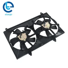Dual Radiator AC A/C Condenser Cooling Fan for Infiniti FX35 2003-2006 2007 2008