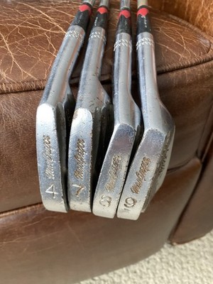 Vintage 50s 60s Macgregor G048-S M 3個セット Vintage 1962 MacGregor Tourney VFQ MT2 Four Irons 4,7,8,9 Steel