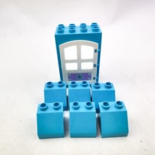 Lego Duplo Frozen Ice Castle 10899 Door & Blue Turquoise Replacement Parts