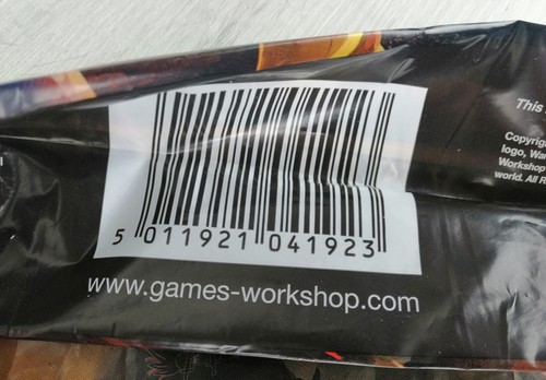 WARHAMMER 40.000 - SACCHETTO ORIGINALE IN PLASTICA - 2015 - 45X41 CM - RARO - Foto 3 di 5