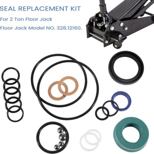 Hydraulic Floor Jack Seal Replacement Kit 328.12160 For 2 Ton Sears Craftsman - Picture 6 of 10
