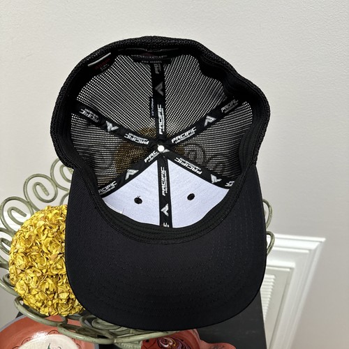 RIOT Pacific Headwear Pro Model Black Mesh Back Hat 404M in L-XL - NWOT - Picture 3 of 4