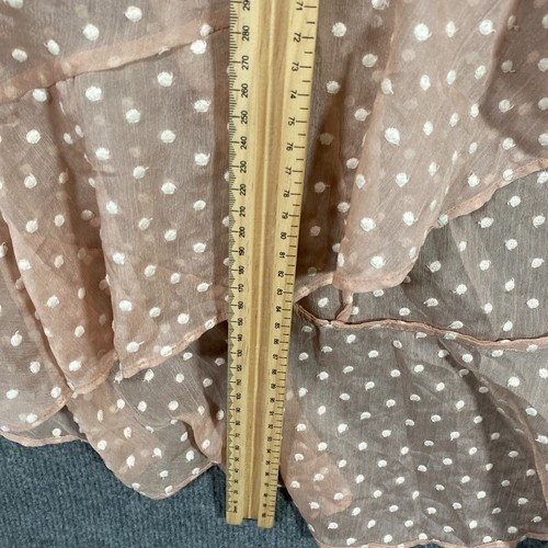 Prem Dress Womens 16 Beige Tube A Line Studio 54 Formal Evening Boned Event - Picture 9 of 15