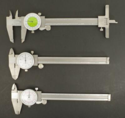 6'' iGaging dial caliper SAE decimal, fraction, metric, fraction / depth gauge