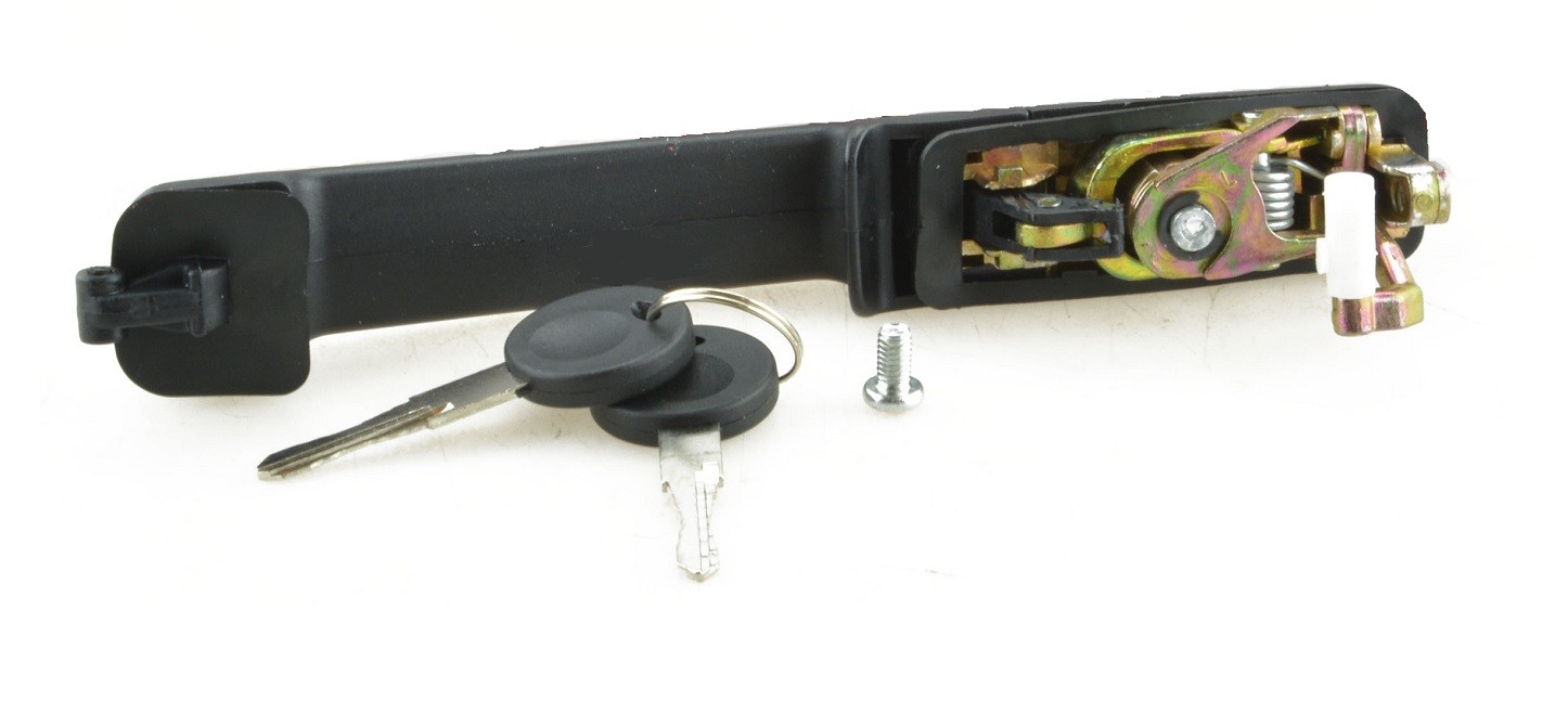 Poignée de porte droite avant avec serrure pour Passat B3 et Seat Toledo de 1988 à 1996