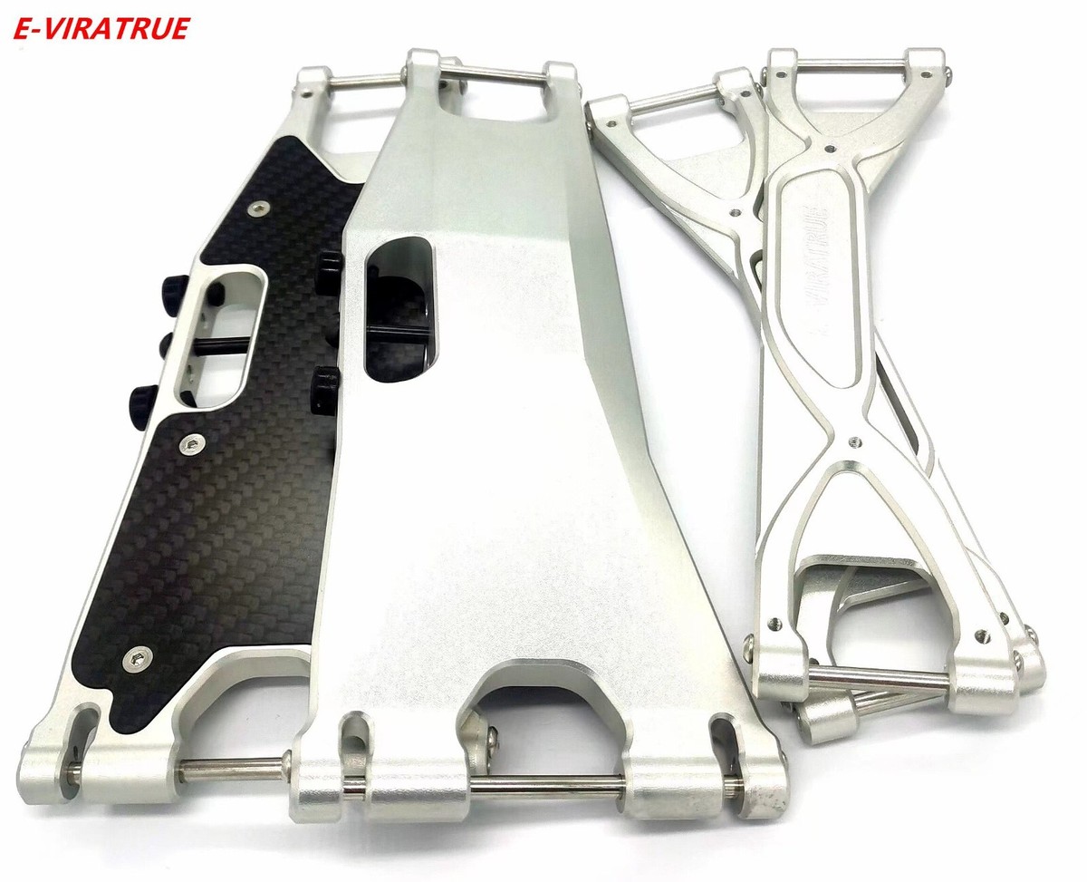 Bracci Sospensione Alluminio 7075 Traxxas UDR Bracci Sospensione E Bracci Traino In Alluminio 7075 Per TRAXXAS UDR 1/7 - E-VIRATRUE, Upgrade Robusto Portatarga Moto Barracuda