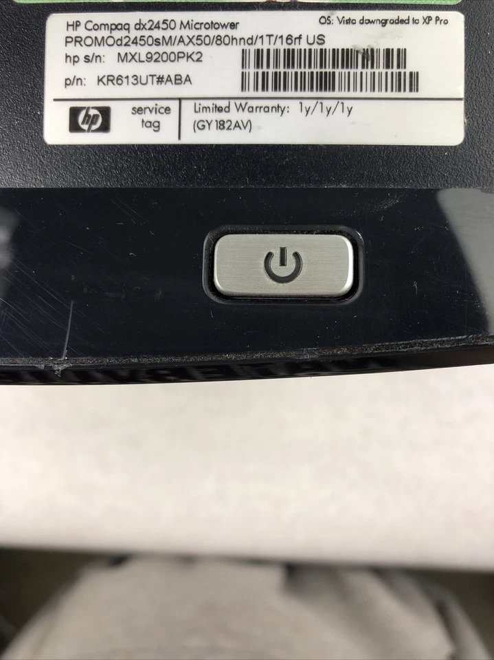 HP DX2450 MT AMD Athlon Dual Core 2.6GHz 2GB RAM No HDD No OS - Image 3 of 4