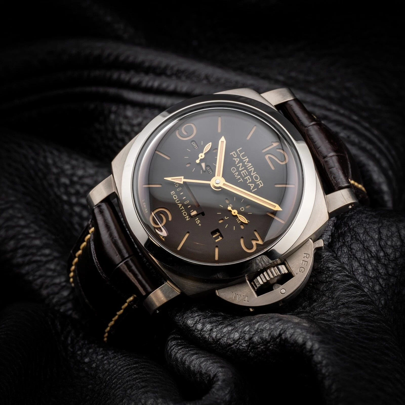 Panerai — RARE Panerai Luminor Equation of Time Box & Papers PAM00656