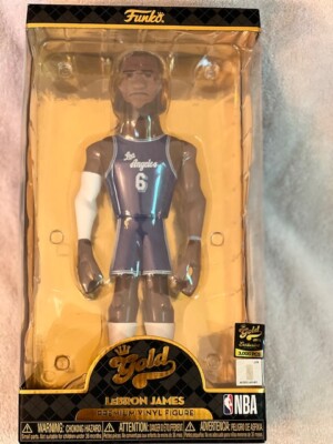 Funko Gold 12 '' Lebron James Los Angeles Lakers Hollywood Exklusive Von 3000
