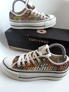 converse platform size 4
