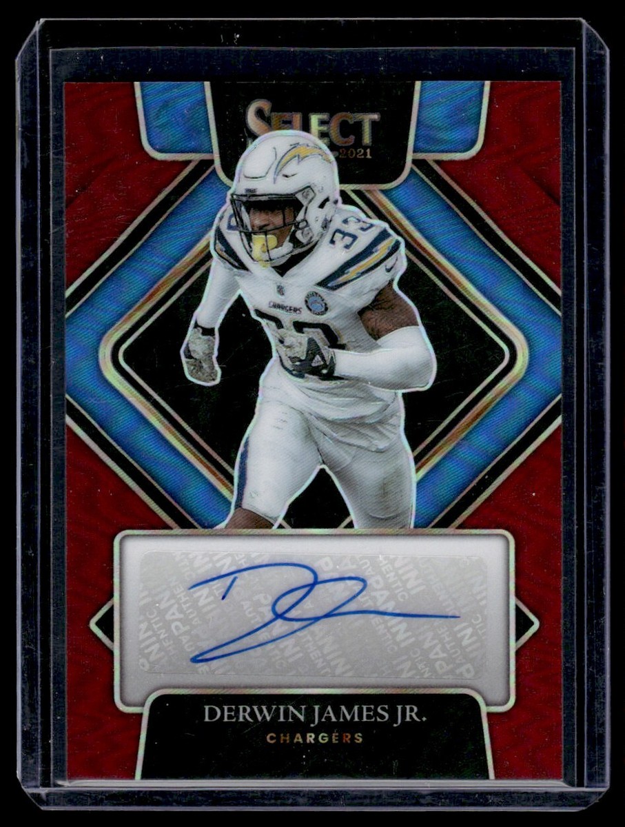 2022 Panini Select Signatures Derwin James Jr. Auto 13/75 Los