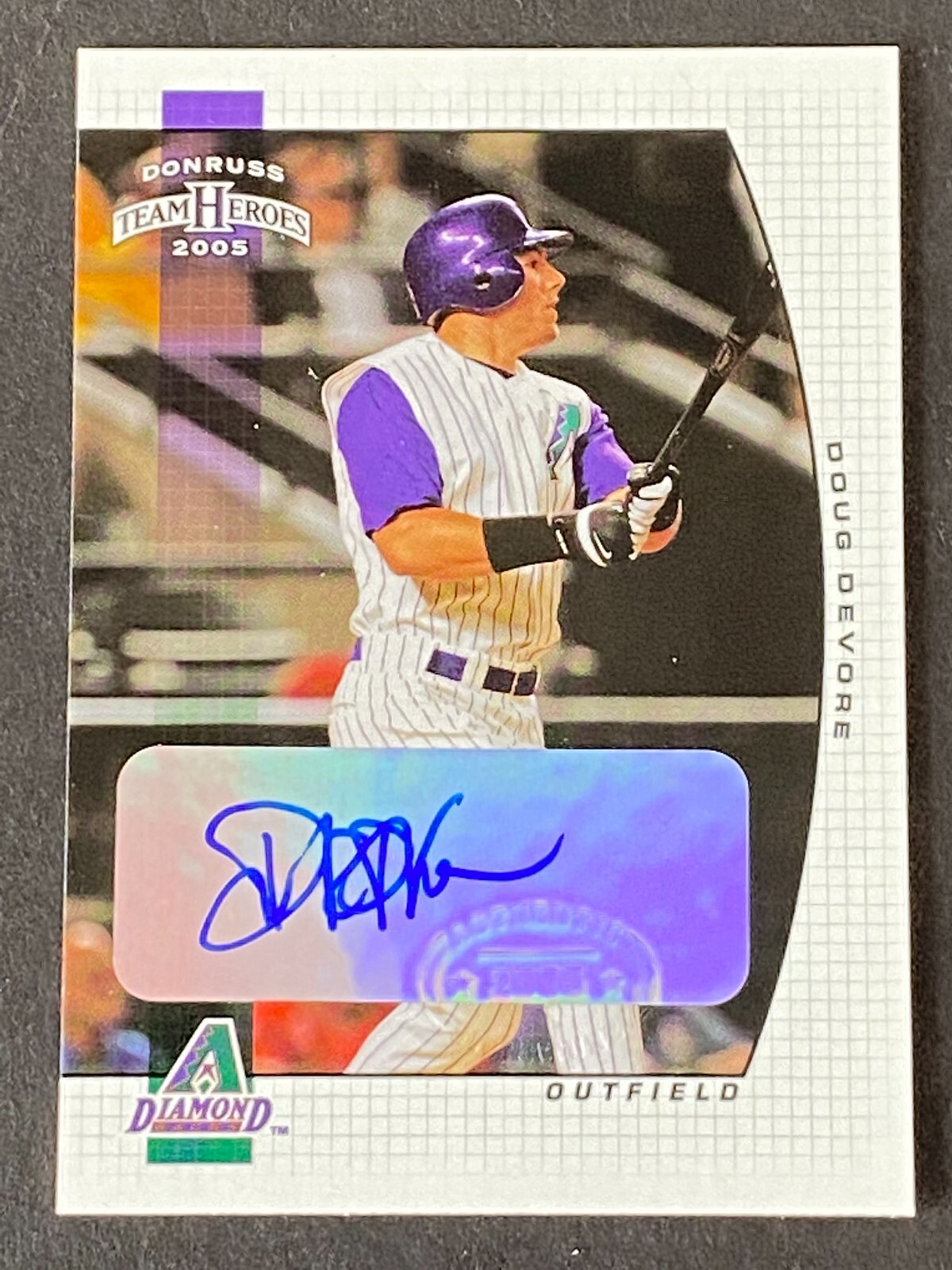 Doug Devore 2005 Donruss Team Heroes Auto #22