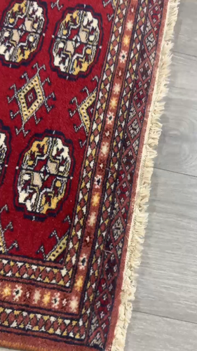 Vintage Afghan Orientteppich Perserteppich 64cm x 63cm 20091 - Video 1 von 1