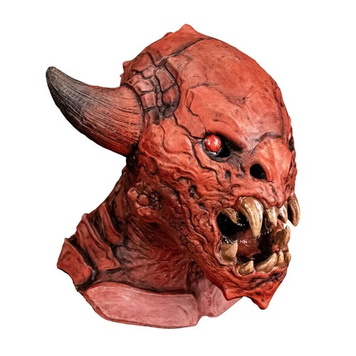 Mask Trick Or Treat Studios Dungeons & Dragons "The Pit Fiend" Full Latex Mask - Picture 2 of 8