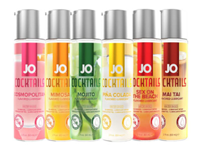 System JO Cocktails Water Based Oral Play Flavored Lubricant 2 oz