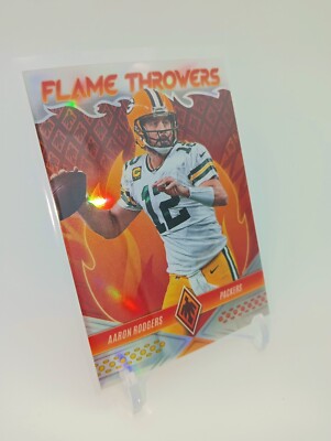 2022 Phoenix Football Aaron Rodgers Flame Throwers Silver #FT-11