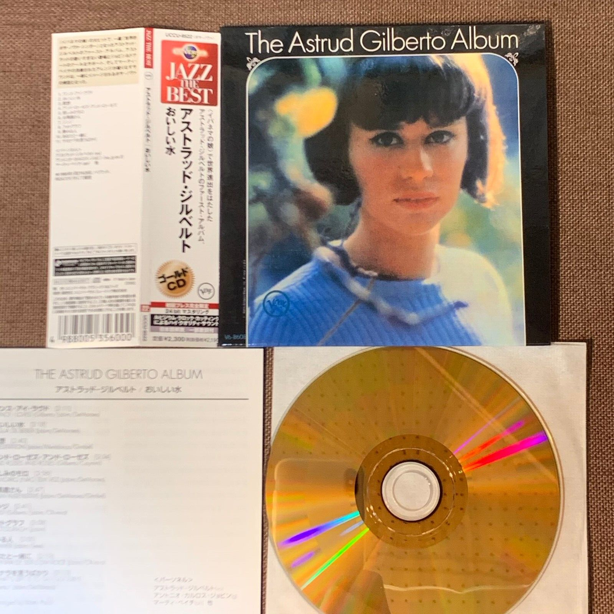 ASTRUD GILBERTO Album JAPAN Mini-LP CD 24k GOLD UCCU-9522 w/ OBI +