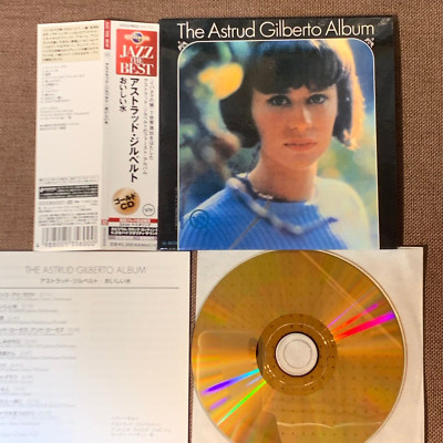 ASTRUD GILBERTO Album JAPAN Mini-LP CD 24k GOLD UCCU-9522 w/ OBI + JPN BOOKLET