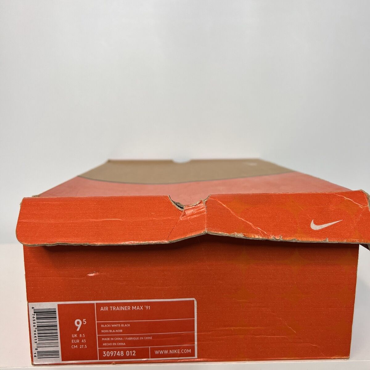 Nike Air Trainer Max 91 Black 309748-012 2004 Shoes Sneakers Nike Air Trainer Max 91 Black 309748-012 2004 Shoes Sneakers