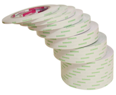 2 Rolls Double Sided Tape - 25mm Width Strong Adhesive For Crafts, DIY, Scrapbooking & Office Use