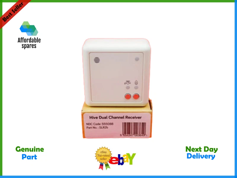 Hive Heating Dual Channel Receiver SLR2B British Gas Active Smart Linked - New**