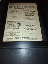 Bill Snyder, Ken Carson, Danny Cassella Original 1949 Promo Poster Ad Framed!