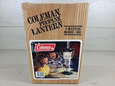 #ad RARE COLEMAN PROPANE LANTERN 5114C700 VINTAGE Brand New In Sealed Box $89.99