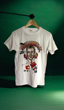 Vintage 1988 Woody Sports NHL Calgary Flames Joe Nieuwendyk Caricature T-Shirt