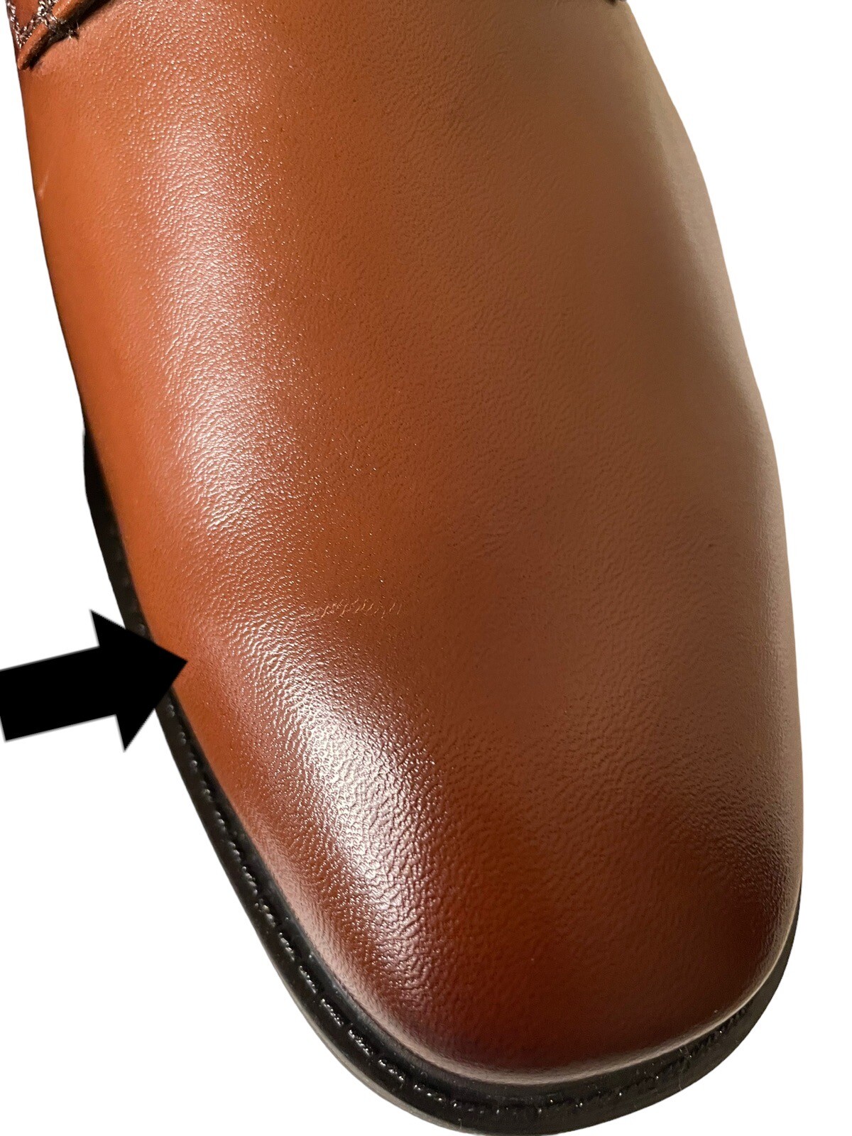 SAOLA Scarpe eleganti stringate in pelle Nunn Bush Baxter Oxford taglia 10 marroni cognac