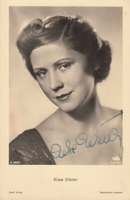 Else Elster  - Ross A 2554/1 - original signiert