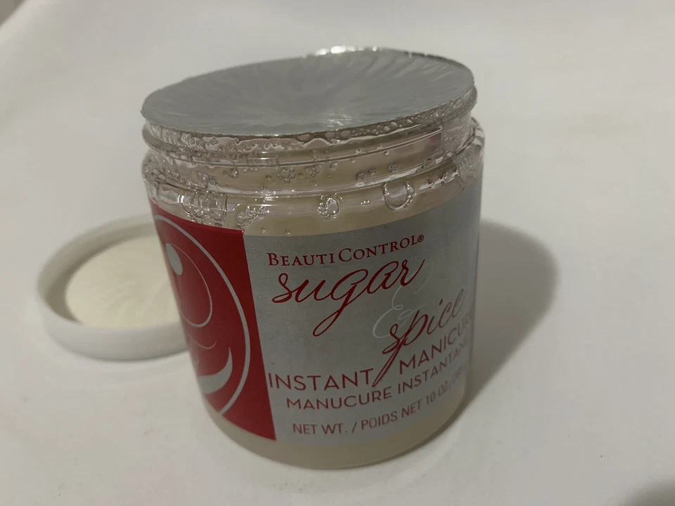 Exfoliante instantáneo para manicura azúcar y especias Beauticontrol 10 oz sellado descontinuado Foto 3 de 3