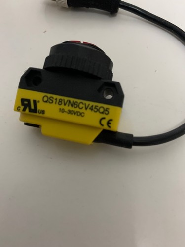 New BANNER ENGINEERING QS18VN6CV45Q5 Photoelectric Sensor Part 64588 Warranty - Picture 2 of 3
