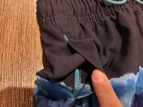 GapFit Toddler Quick Dry Active Swim Trunks, Shorts, UPF Protection, 4T, Blue - Picture 4 of 8