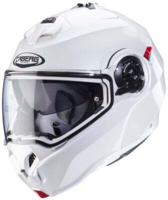 Caberg Duke Evo - White Metal Motorcycle Helmet