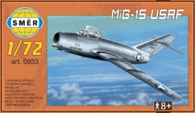 MiG-15 in USAF, Korean AF (1/72 model kit, Smer 0933)