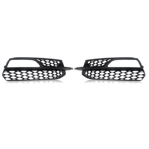 Cubierta de rejilla de faros antiniebla para parachoques delantero de nido de abeja para Audi A3 S-Line S3 2013-16 - Imagen 3 de 14