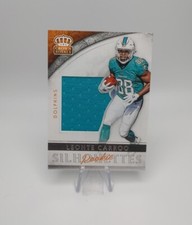 2016 Crown Royale Jumbo Rookie Silhouette Jerseys #9 Leonte Carroo Jersey -NM-MT