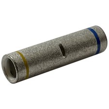  100 10-12 to 14-16 Gauge Non-Insulated Step Down Butt Connector Wire Terminal