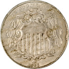 1866 Shield Nickel - Neat Cuds Great Deals From The Executive Coin Company