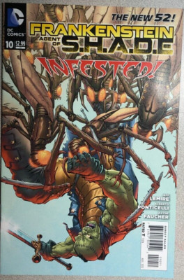 FRANKENSTEIN: AGENT OF S.H.A.D.E. #12 (2012) DC Comics FINE+
