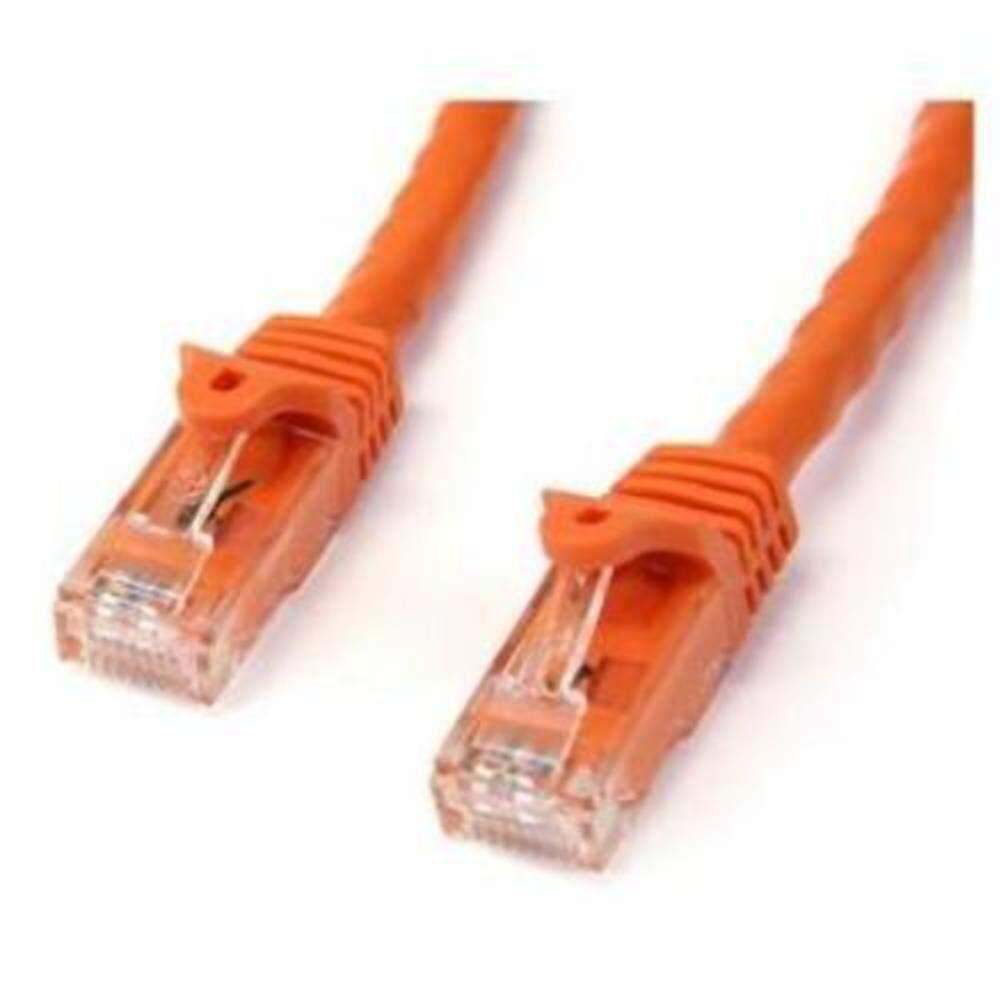 StarTech.com 2m CAT6 Ethernet Cable - Orange CAT 6 Gigabit Ethernet Wire -650MHz
