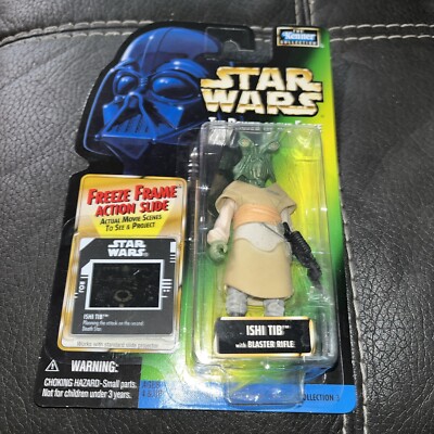 Kenner Star Wars Ishi Tib Action Figure The Power Of The Force 1997 NIB 