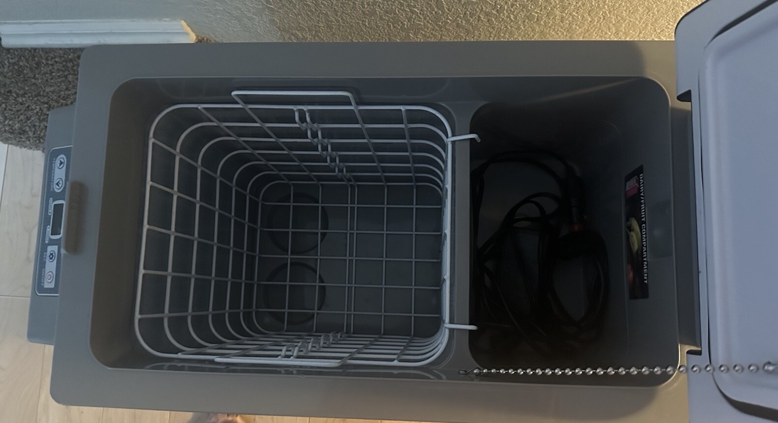 Costway Car Refrigerator 50 Watts EP24805US -52 Liter - 27 x 14 x 21 inches