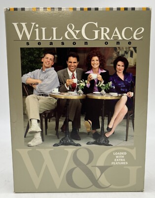 Will & Grace-Season 1 NR - DVD 4-Disc Set NBC Home Entertainment 2003
