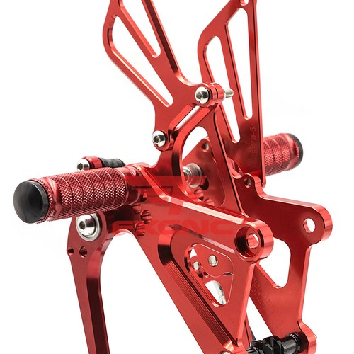 CNC Adjustable Rearsets Footpegs For CBR125R cbr125r 2011-2015 2013 2014 87mm - Picture 9 of 10