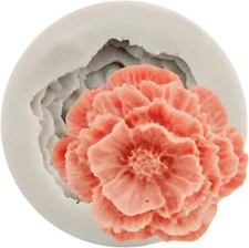 Flower Silicone Mold Flower Fondant Molds For Cake Decorating Cupcake Topper Can