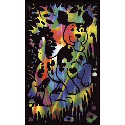 Mini Scraper Regenbogen - Hund