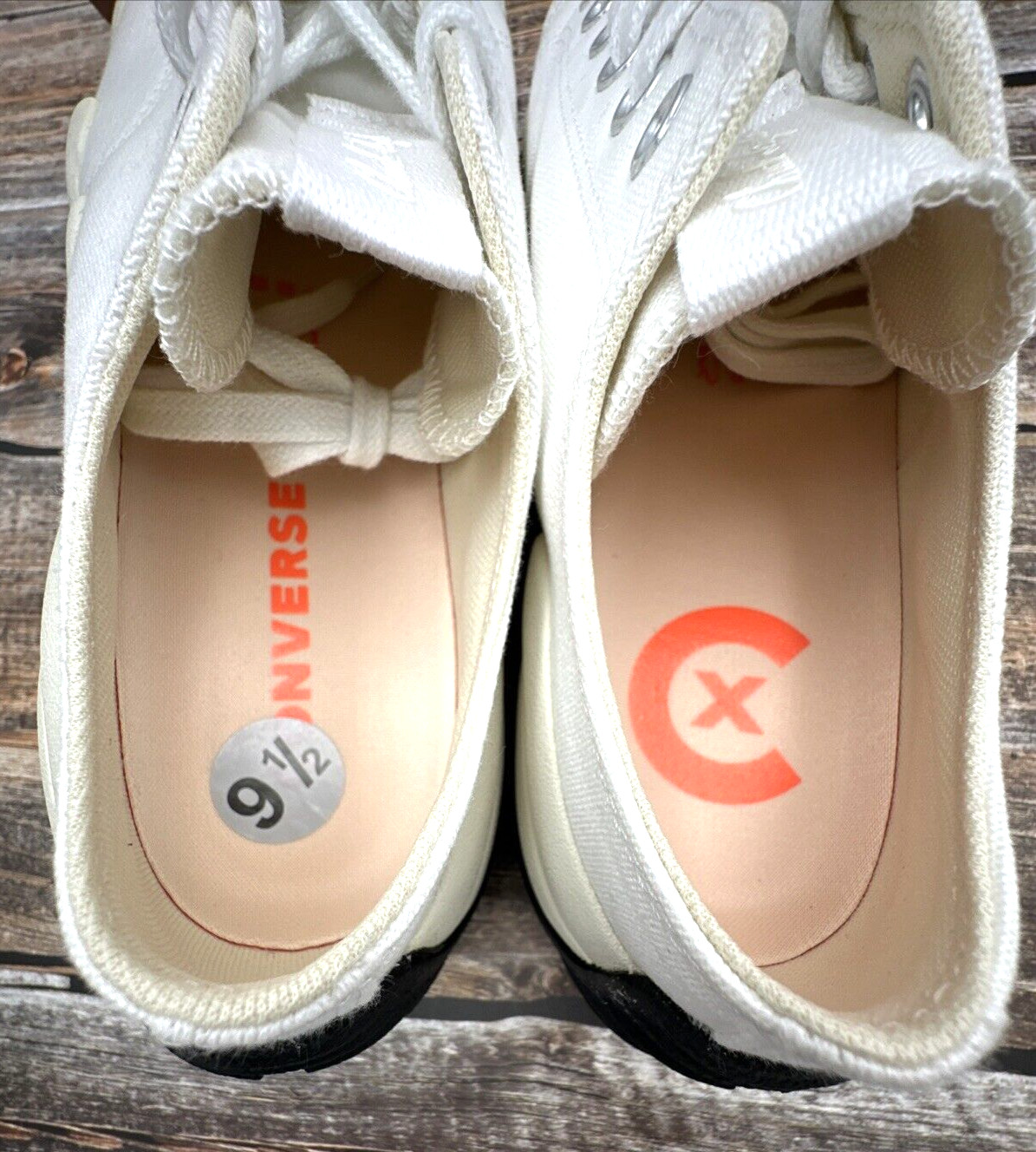 Converse Run Star Motion CX Canvas Platform Shoes 172896C White Black M 9.5 thumbnail 13