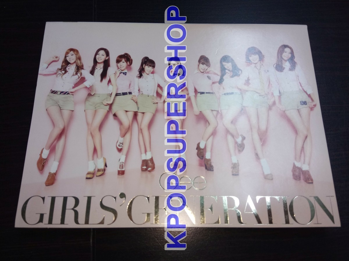 Girls' Generation Single Album GEE CD DVD Japan Ver Great Sunny